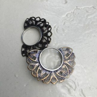 sale/seconds: 18g small filigree blade hoops